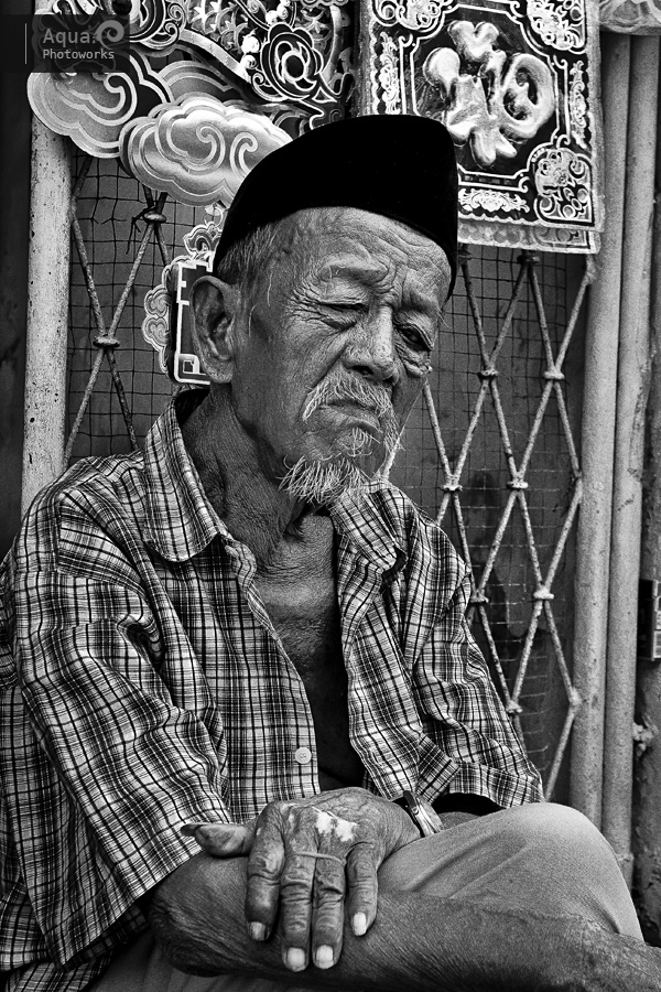 Old Man on Deep Thought